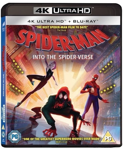 SPIDERMAN INTO THE SPIDERVERSE 4K REMASTERED UHD BLU-RAY NEW SEALED SLIPCOVER 📀 - Bild 19 von 24