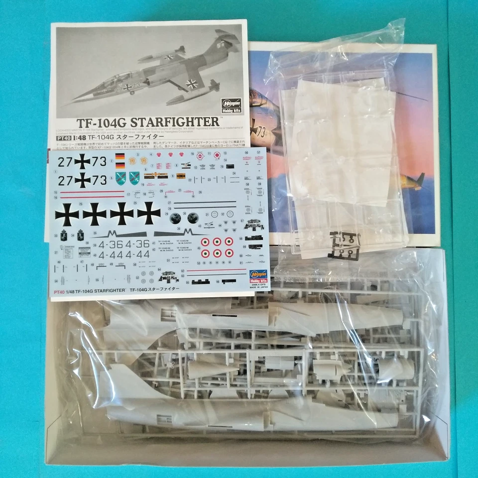 Lotto F-104J PT18 e TF-104G PT40 1:48 Hasegawa - Immagine 4 di 4