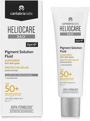 Heliocare 360° Pigment Solution Fluid, LSF50 Sonnencreme mit...