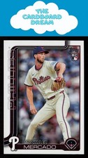 Michael Mercado 2025 Topps #582 RC Philadelphia Phillies