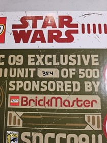 LEGO MINI REPUBLIC DROPSHIP MINI AT-TE BRICKMASTER PACK 2009 SDCC 1 OF 500 RARE!