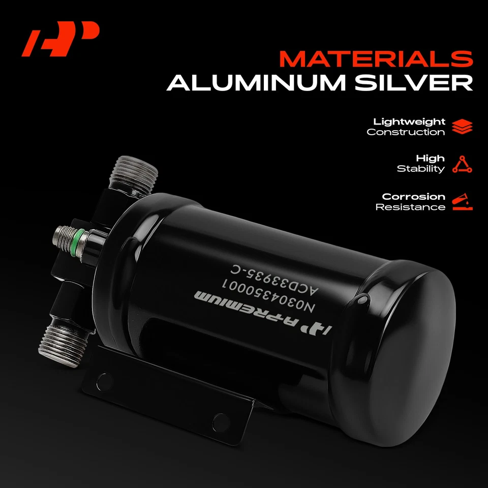 Secador receptor de aire acondicionado de acero A-Premium para Chevrolet P30 P6000 GMC P3500 P6000 Foto 3 de 4