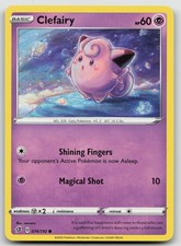 Clefairy 074/192 Common Rebel Clash Pokemon Near Mint