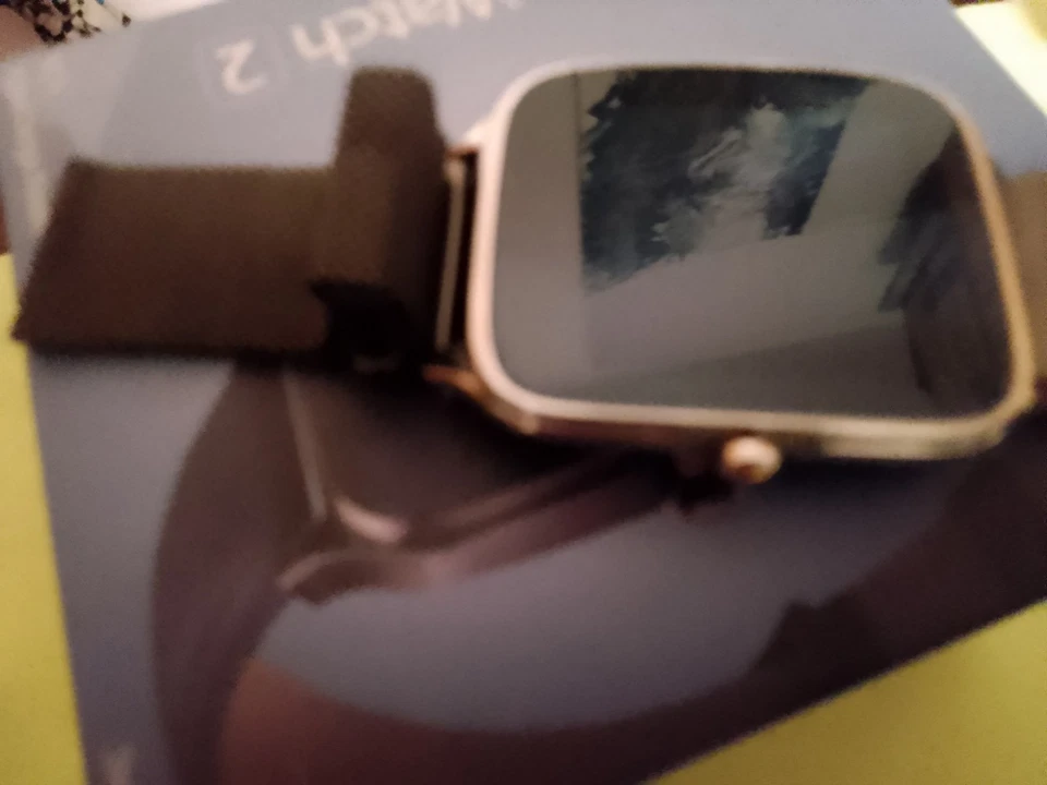 Smartwatch Herren Asus Zenwatch 2 Akku Defekt .Mit Neuen Mesharmband - Bild 3 von 4