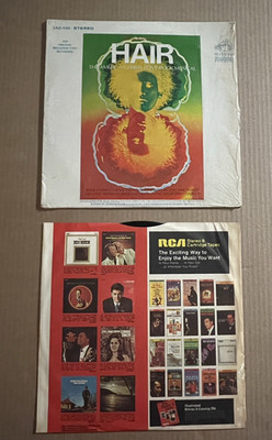 Hair: The Original Broadway Cast Recording-1968 RCA Victor Vinyl LP, LSO-1150