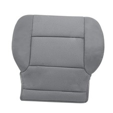 Driver Side Bottom Replacement Cloth Seat Cover Gray Compatible Dark Ash Gray