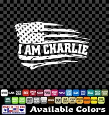I Am Charlie Sticker Vinyl Decal