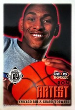 1999-00 Skybox NBA HOOPS Future Phenomenons Metta World Peace #166 (RC) Rookie
