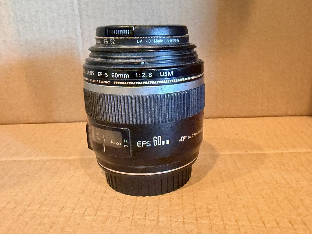 Canon EF-S 60mm Focal Macro/Close Up Camera Lenses for sale | eBay