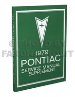 1979 Pontiac Werkstatthandbuch Trans Am Firebird Bonneville Grand Prix Lemans