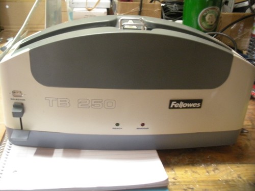 Fellowes TB250 Thermo Bind  Thermal Binding Machine 070611