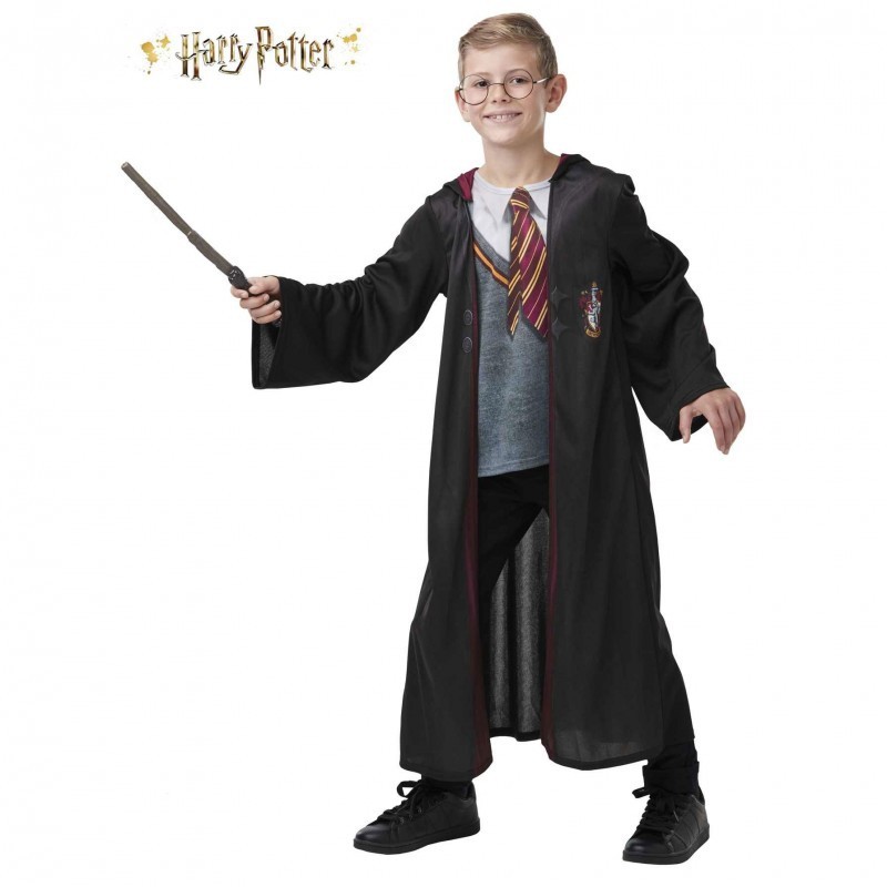 Traje Accesorios Harry Potter Gryffindor Normal Medio 5-6 Años Carnaval