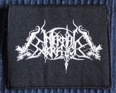 Aufnäher/Patch gewebt INFERNAL EXECRATOR Logo Black/Death Metal Impiety Marduk
