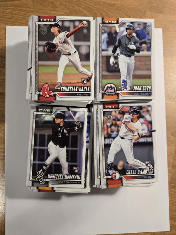 2026 Topps Series 2 Base Lot 🔥 Rookies, Vets Stars Set Build 🔥 410+ Cards