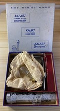 Kalart Master Automatic Speed Flash Made In USA Box Untested Free Shipping