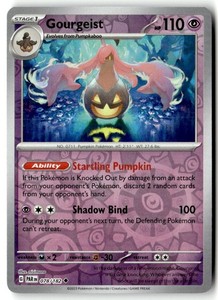 Gourgeist 078/182 Reverse Holo Uncommon SV04: Paradox Rift