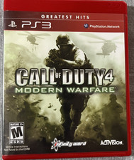 Call Of Duty 4 Modern Warfare Greatest Hits PlayStation 3 PS3 2007 Complete
