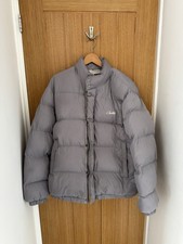 Corteiz Bolo Grey Puffer Jacket Size Large