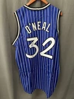 Shaquille O'Neal HOF Signed Orlando Magic Basketball Jersey AUTO BAS COA Sz XL