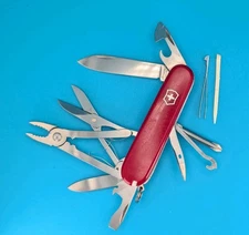 VICTORINOX DELUXE TINKER RED 91MM 17 FUNСTIONS POCKET KNIFE! 