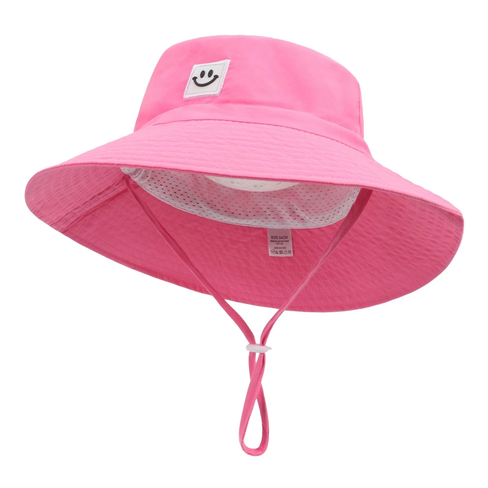 Baby Sun Hat Smile Face UPF 50+ Toddler Bucket Boys Girls 0-7 Years
