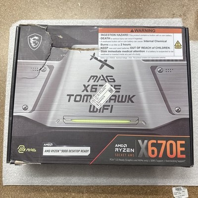 MSI MAG X670E Tomahawk WIFI Socket AM5 Motherboard  