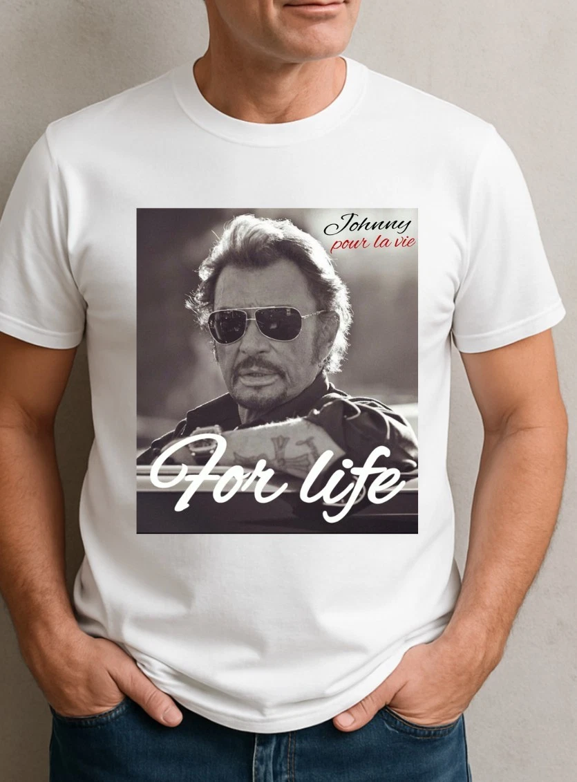 T-Shirt Collector Johnny Hallyday 