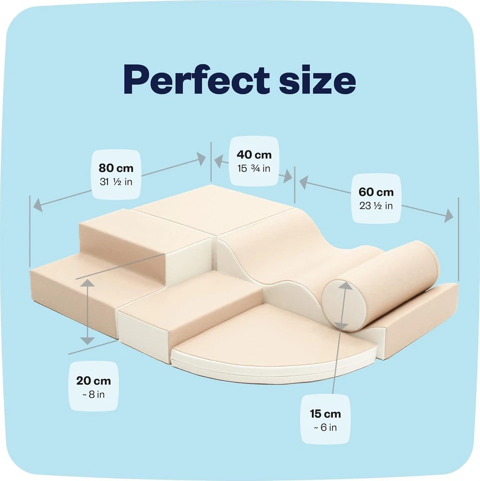 Motor Skills Development Set for Kids - Beige/White - Image 4 of 4
