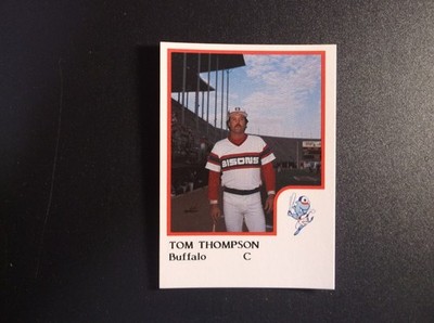 1986 ProCards Inc. Buffalo Bisons Tom Thompson
