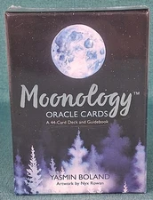 Moonology Oracle Cards ~ 44 Card Deck & Guidebook ~ Yasmin Boland Art/Nyx Rowan