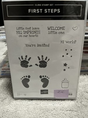 Stampin Up Stempelset FIRST STEPS, Baby Hände und Füße