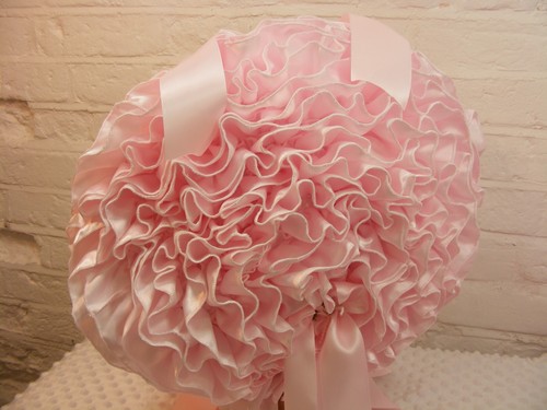 ADULT BABY all satin SISSY BONNET Over the top ultimate premium sissy lingerie - Picture 6 of 9