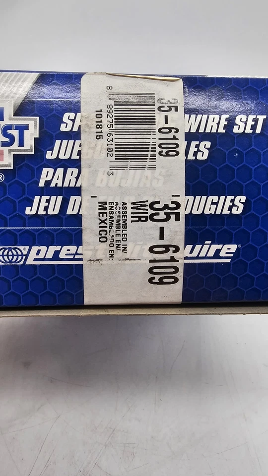 Spark Plug Wire Set Carquest 35-6109 Fits 1985 El Camino Caprice Parisienne - Image 4 of 4