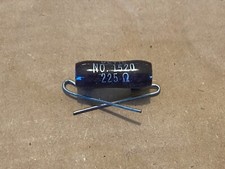 NOS Vintage Ohmite 225 ohm 5W 5 watt Brown Devil Wirewound Power Resistor Qty 