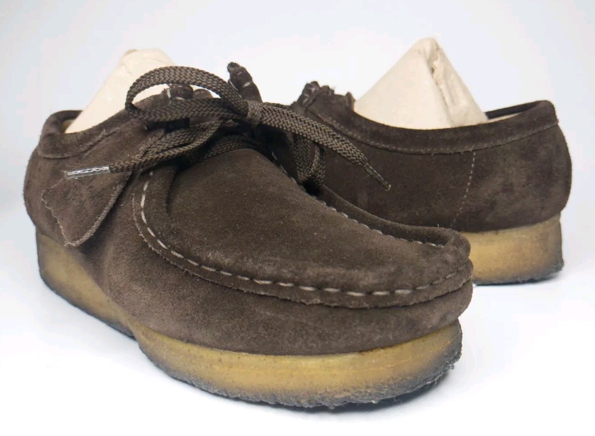 Clarks 78984 Originals Wallabee Women's Chukka Boots Dark