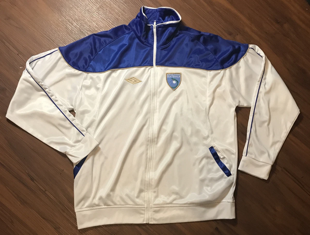Umbro Guatemala Seleccion Nacional Embroidered Full Zip Track Jacket XL EUC Rare