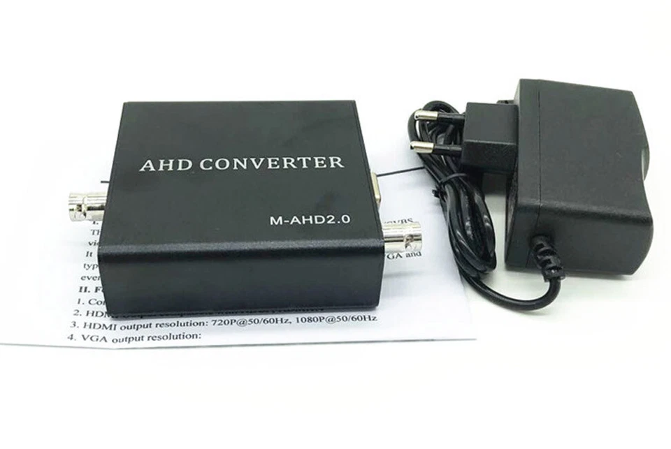 HD 1080p 720P TVI/CVI/AHD CCTV Camera Video To VGA/CVBS/HDMI Converter Adapter - Image 4 of 4