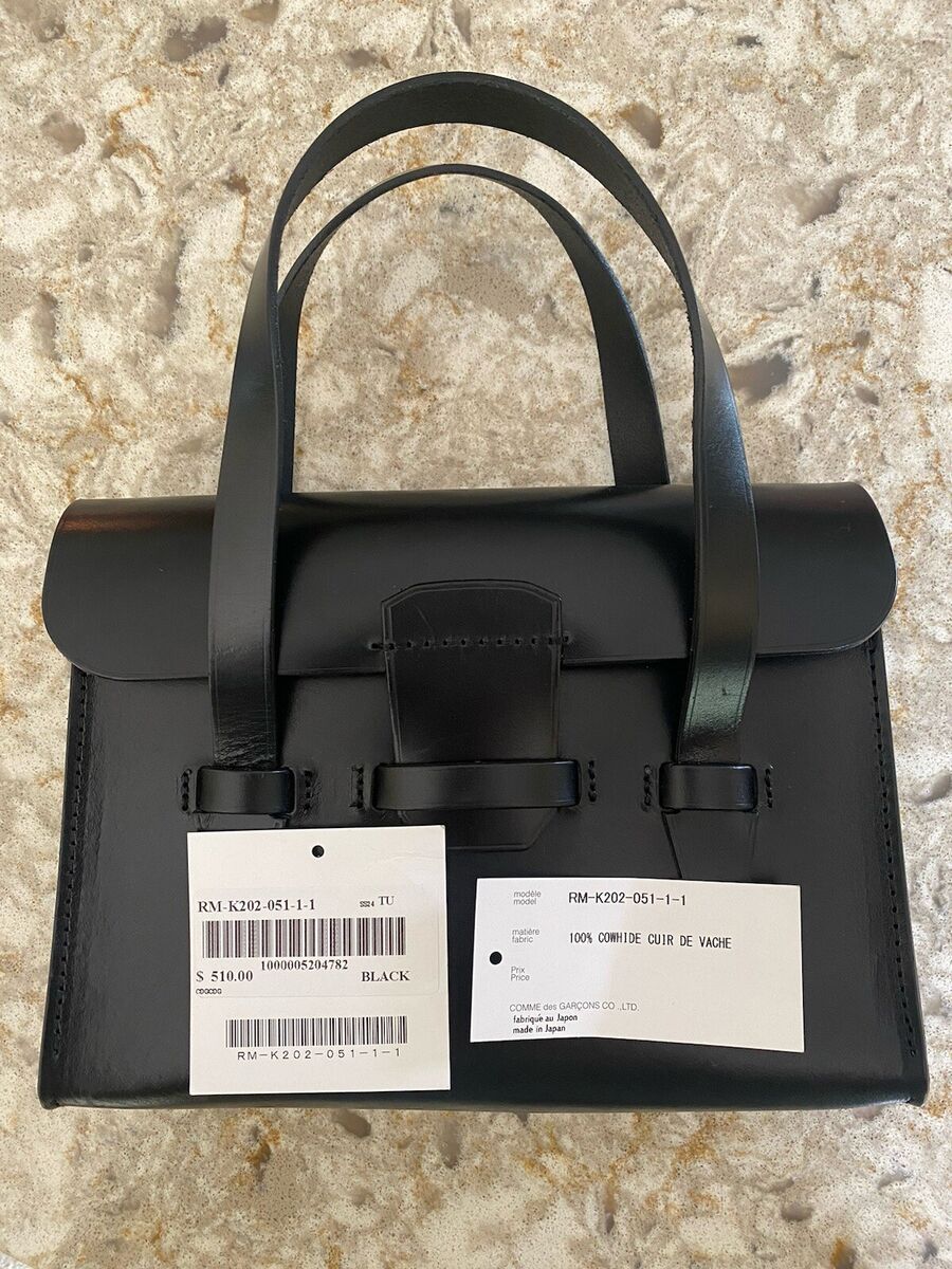 Comme des Garçons Black Bridle Leather Bag | eBay Comme des Garçons Black Bridle Leather Bag | eBay