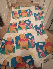 Vintage Winnie The Pooh Flat Sheet Full/Twin
