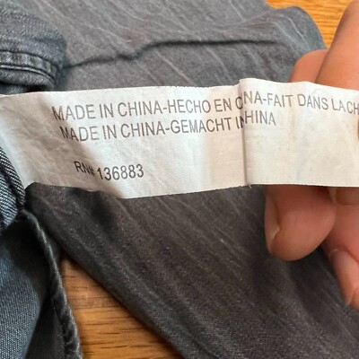 Third Army LA Shirt Mens Size XL Gray Pockets Laundered Shirt | eBay