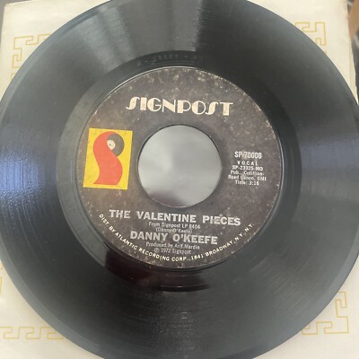 Danny O'Keefe   Good Time Charlie's Got The Blues / Valentine Pieces 7'' 45 RPM