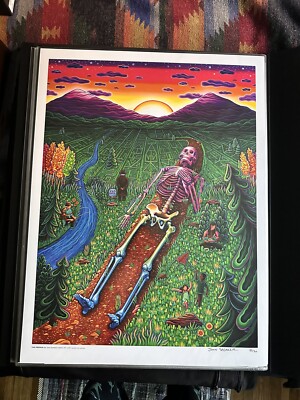 John Speaker Art Poster 18x24inch 18/50 Rare Find