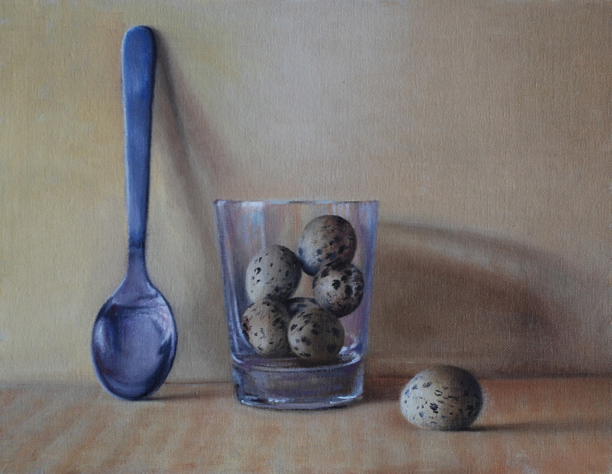 【P0号】【油彩】nest 原画 油絵 oilpainting Nest - Original oil painting, 11x14 | eBay
