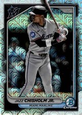 Jazz Chisholm Jr. 2024 Bowman Chrome Mojo Refractor #96 #2