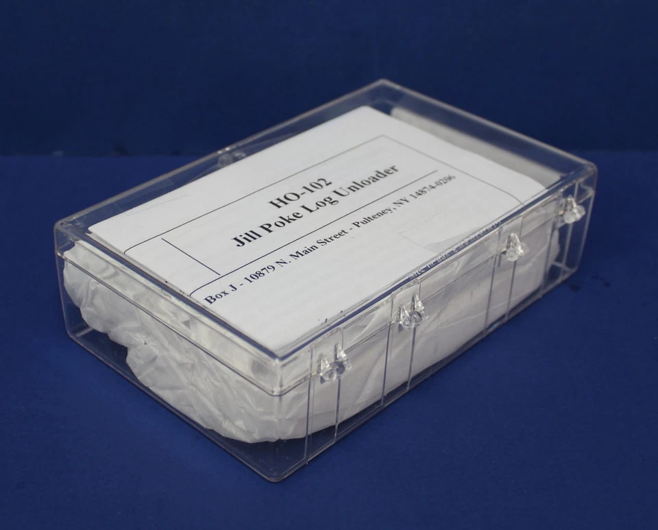 Keystone Loco Works HO-102 HO Funcionamiento Jill Poke Log Descargador Kit de Metal Fundido Nuevo en Caja Foto 2 de 2