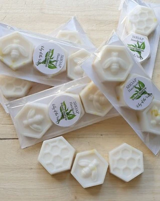 SHOAP Handmade Botanical Hand Soap Trios Lily Of The Valley Natural Paraben Free