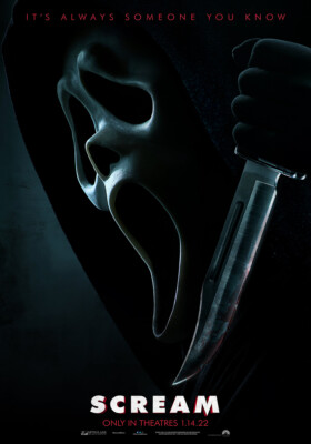 SCREAM V 5 (2022) Movie Film POSTER Plakat #282