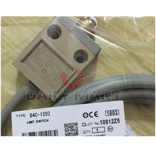 New Omron D4C-1202 General Purpose Compact Enclosed Limit Switch Roller Plunger