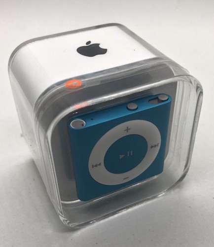 Apple iPod Shuffle 4. Génération Bleu Clair Light-Blue Turquoise (2GB) Neuf - Photo 6/11