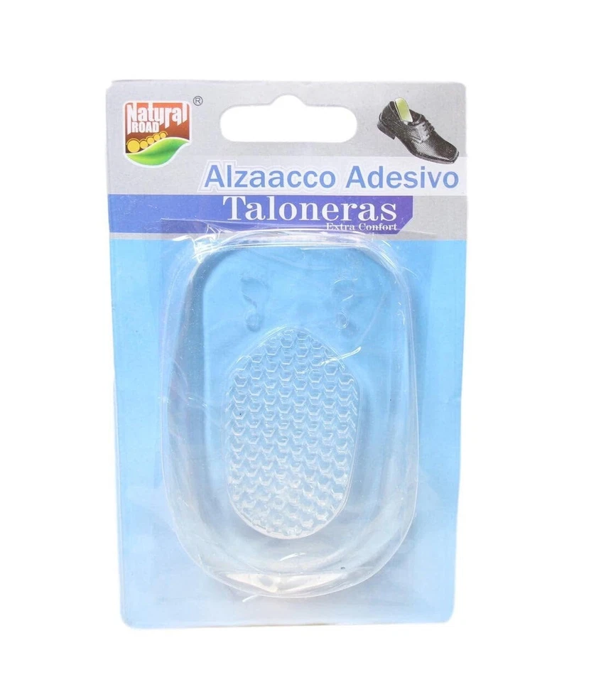 Silicone Heel Support Shoe Pads Gel Orthotic Plantar Care Insert Insoles Cushion